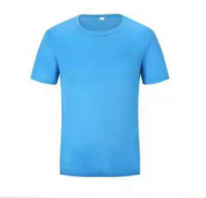 NO MOQ Sublimation Promotion Gift Wearing Plain Pour Customized logo Designs T Shirt
