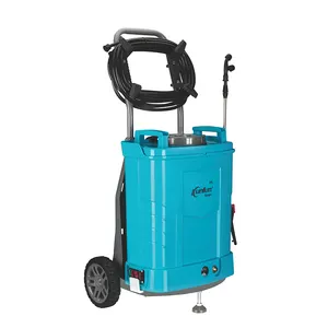 25L Plastic Wheel Sprayer Trailer Electric Trolley Sprayer Also Knapsack For Tree Plant