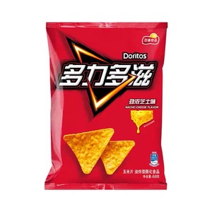 Patatas fritas Aperitivos Sabor a queso Barbacoa Sabor Chips de maíz Aperitivos exóticos 68G - Product Image 3