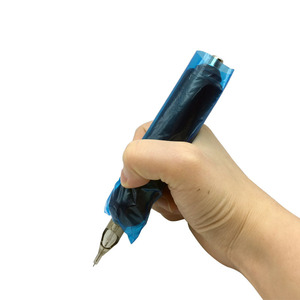5 x 16 cm Bolsas desechables para máquinas de tatuaje tipo bolígrafo, cubiertas para cables con clip y mangas de agarre para suministros de PMU - Product Image 6
