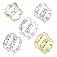 Bague d'éternité en zircone cubique personnalisée, diamant, argent Sterling 925, mariage 925, bagues pour homme