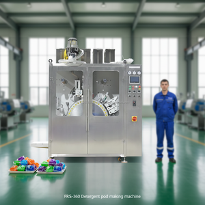 Machine d'emballage automatique électrique facile à utiliser pour le remplissage et la fermeture de films plastiques pour les sachets de lessive liquide ou en perles - Product Image 3