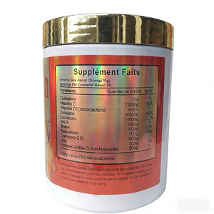 Kundenspezifisches Logo Großhandel Glutathion Aufhellung Anti-Aging Akne Dehnungsstreifen Entfernung Sport Natürliche Kräuter Glow Power - Product Image 6