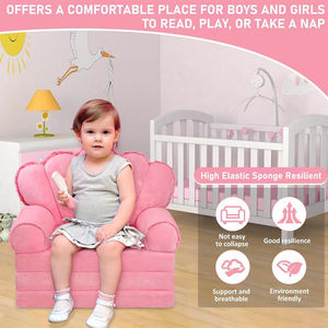 Детский складной диван с мультяшным принтом - Product Image 4