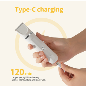 Cortadora de Patas para Mascotas Recargable por USB, Cortadora de Pelo Eléctrica Silenciosa para Perros y Gatos, Herramienta Multifuncional para el Cuidado de las Uñas - Product Image 4