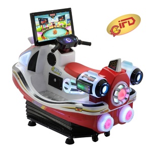 Manège à monnayeur IFD pour parc d'attractions, Voiture à bascule pour enfants, Jeu de balançoire motorisé pour enfants, Jeu de course IFD-P10, Pousse-pièces d'arcade pour enfants - Product Image 2
