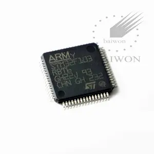 IC MCU 32BIT 128KB FLASH 64lqfp circuiti integrati Chip componenti elettronici STM32F103RBT6