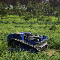 Tondeuse à essence tout-terrain supérieure pour jardins ruraux australiens avec analyse du terrain haute résolution