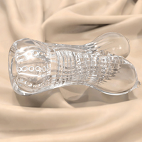 Sexspielzeug-Box für Jungen TPE Männlicher Masturbator Transparente TPE Taschenvagina Erotikspielzeug für Männer Enge Vagina für Handgebrauch Liebespuppe