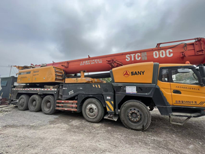 Grue mobile SANY STC1000C d'occasion bien entretenue de 100 tonnes avec une hauteur de levage maximale pour la manutention de matériaux industriels - Product Image 4