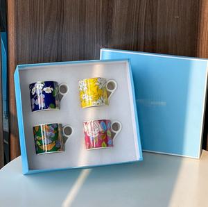 Vente en gros de tasses en porcelaine fine de luxe pour les mariages et les fêtes - Product Image 2