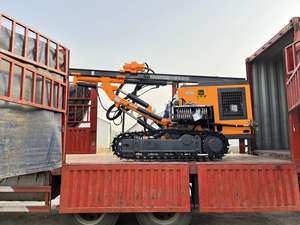 Kg420 उच्च दक्षता dth ड्रिल रिग खदान ड्रिलिंग रिग रॉक क्रॉलर बिस्टिंग मशीन धूल संग्रह के साथ - Product Image 2