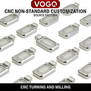 Maßgefertigter VOVO Brand CNC-065 Edelstahl-Kohlenstoffstahl-Bearbeitungsservice Draht-EDM 3/4/5 für CNC mit 0,005-0,01 Toleranz - Product Image 3