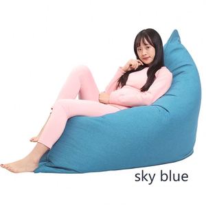 Housse de pouf rectangulaire Maxfree sans rembourrage, haute qualité, populaire, pour salon, chaise paresseuse, fauteuil pouf - Product Image 2