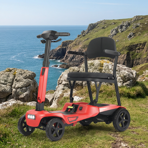 Best Light Weight Collapsible Handicapped <strong>Fold</strong> <strong>up</strong> <strong>Mobility</strong> <strong>Scooter</strong> 4 Wheel Foldable Elderly Medical <strong>Scooter</strong> for Disabled - Product Image 1