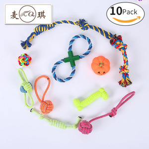 Jouets à mâcher pour chien, ensemble de cordes TPR durables, jouet pour chien de taille moyenne - Product Image 3