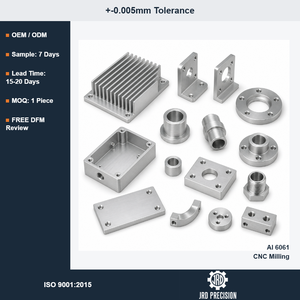 ผู้ผลิตชิ้นส่วนอุตสาหกรรมแบบกำหนดเองด้วยเครื่อง CNC พร้อมบริการ OEM ความแม่นยำ 0.005 มม. มาตรฐาน ISO 9001 บริการกัด CNC อะลูมิเนียม 6061 สำหรับชิ้นส่วน<span class=keywords><strong>รถ</strong></span>ยนต์ - Product Image 2