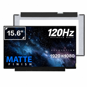 Pantalla LCD de Repuesto para Portátil de 15.6 Pulgadas, 1920x1080 FHD IPS EDP 40 Pines, 120Hz, LP156WFJ-SPB3 NV156FHM-N4U LM156LFGL03, Suministro al por Mayor - Product Image 2