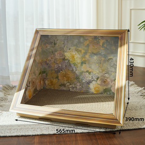 Cuccia per Gatti di Lusso Personalizzata, Design Moderno per Interni, Stile Vintage Pittura a Olio, Semi-Chiusa, Resistente, Ecologica, con Tiragraffi in Cartone - Product Image 6