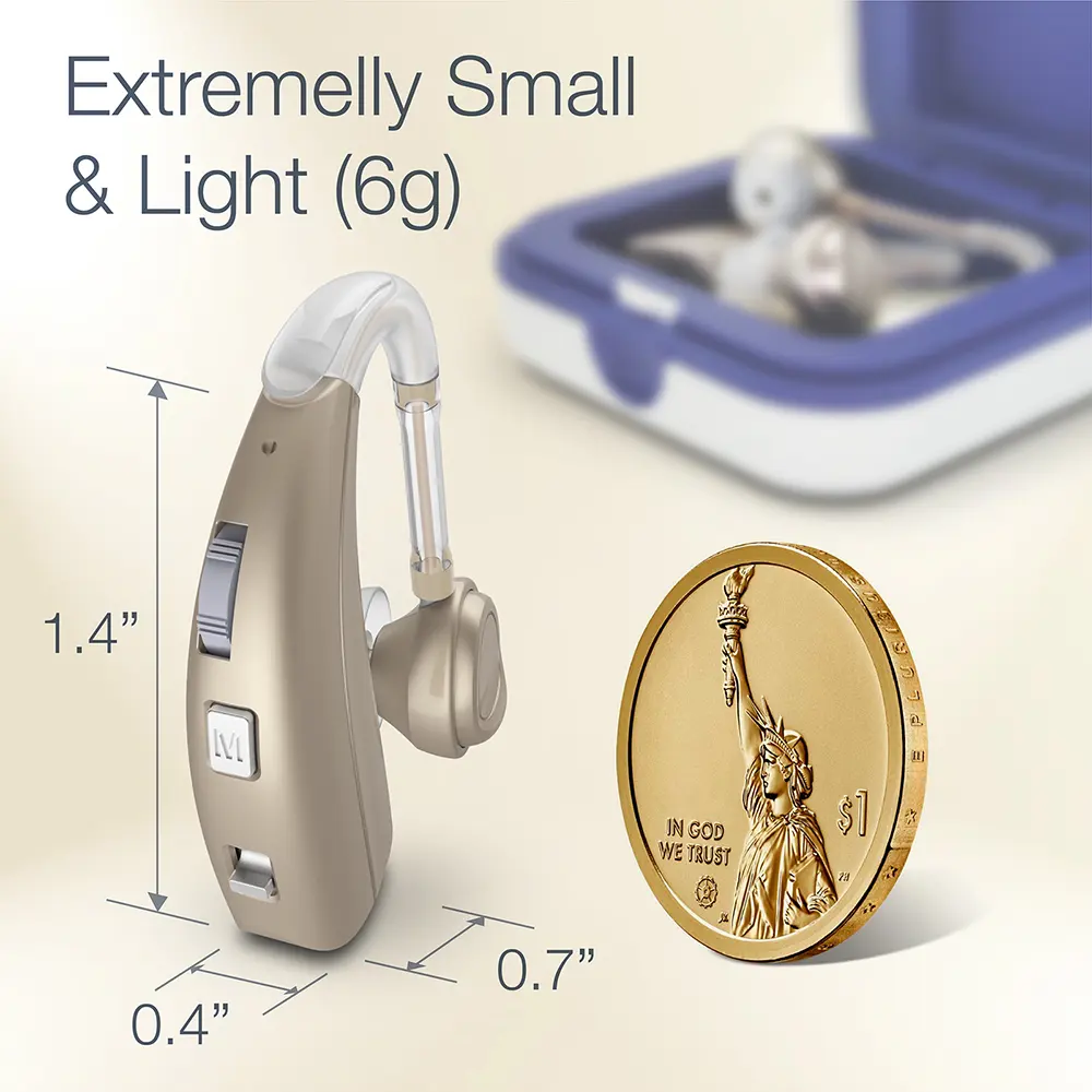 VHP-1303補聴器製造は難聴の聴覚障害者に使用されていますミニ補聴器cic digital