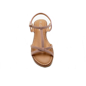 Sandales plates tendance été, nouvelle vague romaine, <span class=keywords><strong>pieds</strong></span> nus, légères, style féerique, semelles souples, sandales pour femmes - Product Image 5