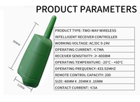 Kit émetteur-récepteur bidirectionnel YET894+YET2226 à prix d'usine, 2 canaux FSK, kit récepteur étanche
