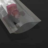 Sacs en polypropylène transparents autocollants OPP, sacs en cellophane transparents BOPP pour l'emballage de cadeaux, d'aliments et de produits de détail