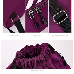 Mochila Deportiva de Diseño, Material Oxford, Mediana, Multibolsillos, Impermeable, con Cordón, para Gimnasio, Fútbol, Baloncesto, Viajes, Senderismo - Product Image 3