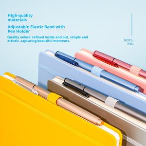 क्रॉस-बॉर्डर चयन ए 5 स्ट्रैप नोटबुक उच्च सौंदर्य सरल कार्यालय अनुकूलन पत्रिका बैठक रिकॉर्ड बुक - Product Image 4