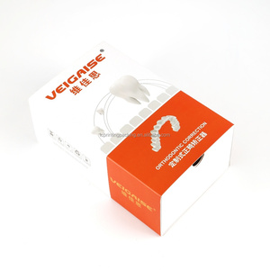 Estuche de ortodoncia Invisible, cajas de papel, caja de Alineadores dentales plegables magnéticos rígidos personalizados con funda - Product Image 5