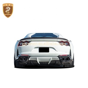 Комплект кузова из сухого углеродного волокна для <span class=keywords><strong>Ferrari</strong></span> 812, Сверхбыстрый передний задний диффузор GTS, обновленные до нового стиля - Product Image 6