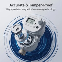 Compteur d'eau numérique IoT NB-IoT/LoRa à distance, étanche IP68-III, en laiton, multi-jets, lecture intelligente, fileté DN15-DN100, OEM M-Bus 1
