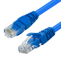 Cable de Red Gigabit Ethernet de 1m, 3m, 5m, RJ45 Cat5, Cat5e, Cat6, Cat6a, UTP, 4 Pares, CCA, OD6.0MM, para Comunicación en Redes Informáticas