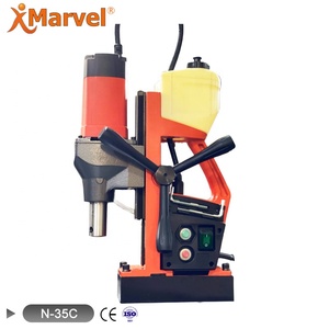 Perceuse magnétique portable haute puissance rapide Marvel MW-35C 1100W 35mm avec prise européenne et foret - Product Image 4