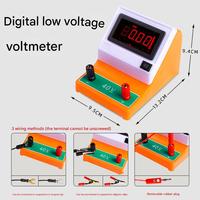 Physical Electromagnetism Teaching Equipment Experiments Aid Digital Low Voltage Ammeter Digital Voltmeter