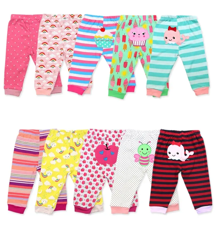 Offre Spéciale bébé pantalon sport enfants pantalon coton vente directe d'usine 5 pièces dans 1 sac nouvelle mode bébé pantalon pantalons longs