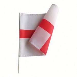 ธงชาติอิตาลีแบบพกพา ขนาด 14*21 ซม. ทำจากโพลีเอสเตอร์ สำหรับแฟนฟุตบอล ปี 2026 พร้อมเสาพลาสติก - Product Image 6