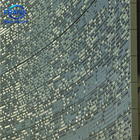 Tôle perforée hexagonale/ronde en acier inoxydable décorative de haute qualité pour plafond de bâtiment