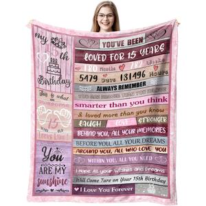 Assorted Print Flamingo Print Flannel <b>Blanket</b> Throw <b>Blanket</b> Nap <b>Blanket</b> Reversible Cozy <b>Warm</b> for Bedroom Living Room Wholesale - Product Image 1