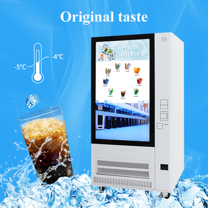 Distributeur automatique de boissons glacées de style moderne avec écran tactile 4K de 55 pouces - Product Image 4
