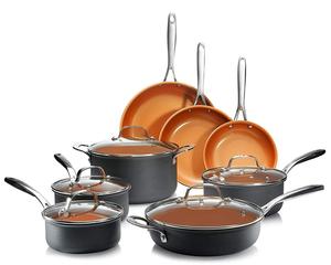 Juego <span class=keywords><strong>de</strong></span> utensilios <span class=keywords><strong>de</strong></span> cocina <span class=keywords><strong>de</strong></span> aluminio, sartén antiadherente con recubrimiento <span class=keywords><strong>de</strong></span> cerámica <span class=keywords><strong>de</strong></span> cobre con mango <span class=keywords><strong>de</strong></span> <span class=keywords><strong>acero</strong></span> <span class=keywords><strong>inoxidable</strong></span>, superventas - Product Image 1