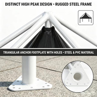 Tentes d'extérieur pliables imperméables et durables Sunshine Summer pour événements, expositions, gazebo 3*3 4*4 6*6