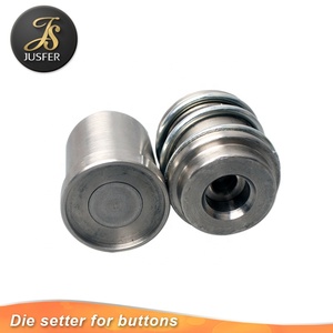 Rifornimento della fabbrica della porcellana piatto pulsante tessuto ricoperto pulsante mould die setter per i pulsanti - Product Image 5