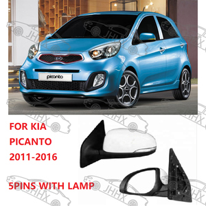 5 perni specchietto retrovisore esterno <span class=keywords><strong>auto</strong></span> per KIA PICANTO 2011 mattina 2012 2013 2014 2015 2016 BASE colore specchietto retrovisore laterale <span class=keywords><strong>auto</strong></span> - Product Image 1