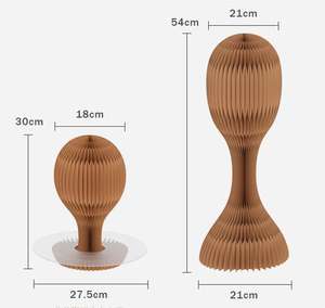 ที่แขวนหมวกแบบพับได้พกพาได้สำหรับวางบนโต๊ะรังผึ้งดีไซน์คลาสสิก - Product Image 2