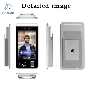 Système de reconnaissance faciale biométrique Tendcent avec mesure de température, NFC, code QR, empreinte digitale, réinitialisation SDK, Wi-Fi et reconnaissance faciale - Product Image 2