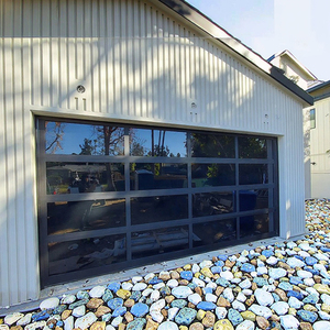 ZS Personnalisé Design Moderne Maisons Villa Ouvre-Maison Moteur Pliant Automatique Enrouler Sectionnel <span class=keywords><strong>Porte</strong></span> De <span class=keywords><strong>Garage</strong></span> Aérienne - Product Image 5