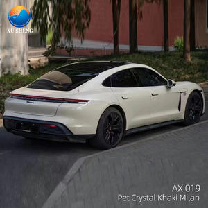 Pegatinas de película de coche para mascotas, envoltura de lámina autoadhesiva de <span class=keywords><strong>vinilo</strong></span> de 1,52x18m, sin aire, <span class=keywords><strong>Color</strong></span> gris, de alta calidad, Super Cristal, cambio de <span class=keywords><strong>Color</strong></span>, PVC - Product Image 5