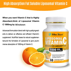 Complément alimentaire pour la peau Wins Town Collagène Vitamine C Biotine Biologique Soin de la peau Blanchiment de la peau Super Vitamine C Comprimé de collagène - Product Image 6