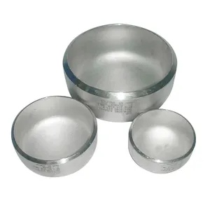 China High-quality Factory Metal Polished Durable ODM Butt-welding End Cap Stainless Steel Caps